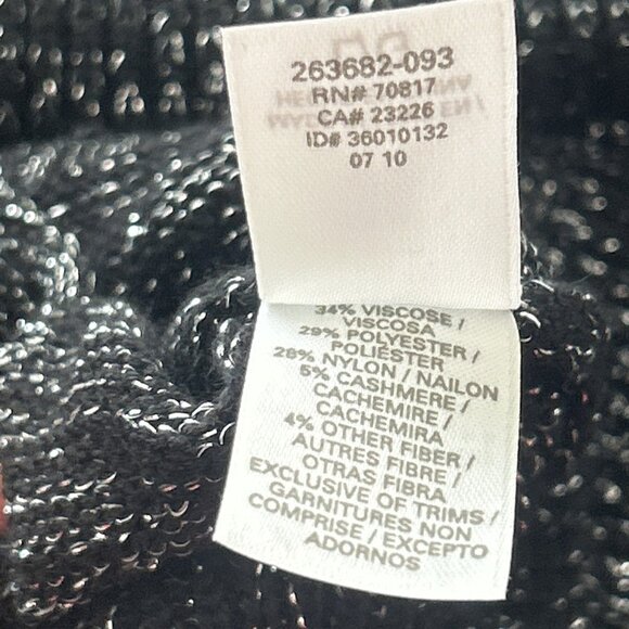 Victoria’s Secret Button Front Cardigan Cashmere Blend Sweater Long Women Large - Picture 9 of 16